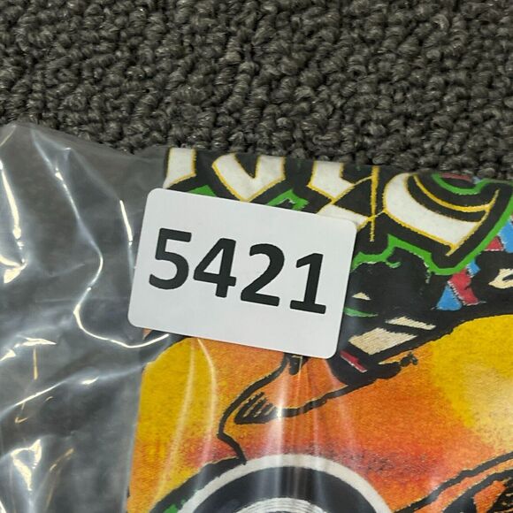 Exist T Shirt Womens M Graphic Print Black Cotton Crew Neck Pullover Cap Sleeve - Picture 9 of 9